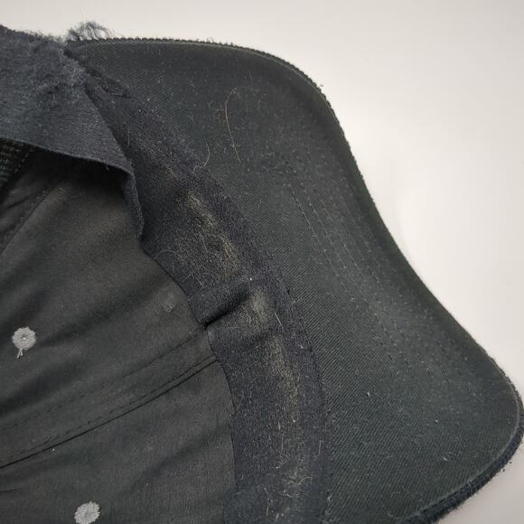 Oakley Fitted Baseball Cap Gray XL Classic Low A- Flex Vented Holes 6 Panel - Picture 8 of 10